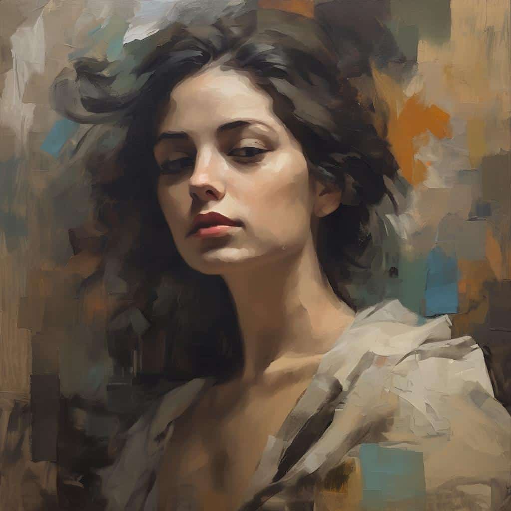 Στόχος της Αντήχησης του Βλέμματος στο Έργο, εκφράζει τη δυναμική και την επιρροή του βλέμματος στη ζωγραφική και τέχνη.